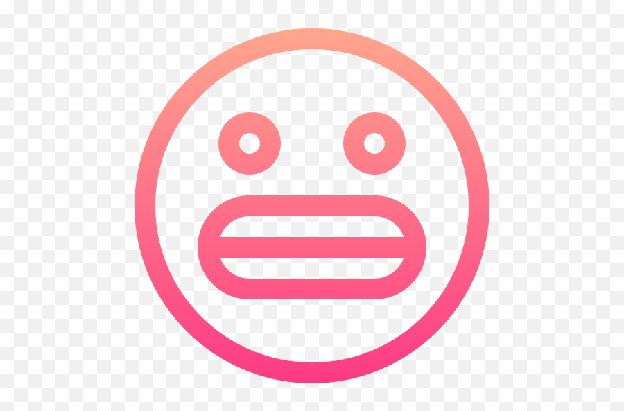 Grimacing - Free Smileys Icons Emoji,Grinning Vs Grimacing Emoji