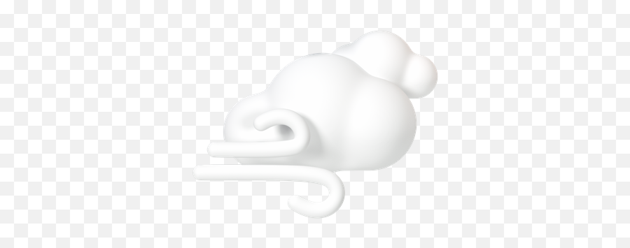 Premium Half Moon 3d Illustration Download In Png Obj Or Emoji,Emojis For A Picture Of A Cloud Looking Windy