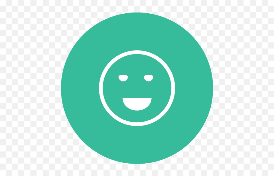 Emot Emotion Good Great Happy Laugh Icon - Basic Emoji,What Emotion Is Green