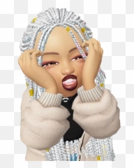 Vy Sticker Pack - Stickers Cloud Emoji,Cute Girl Wallpaper Drawing Emojis