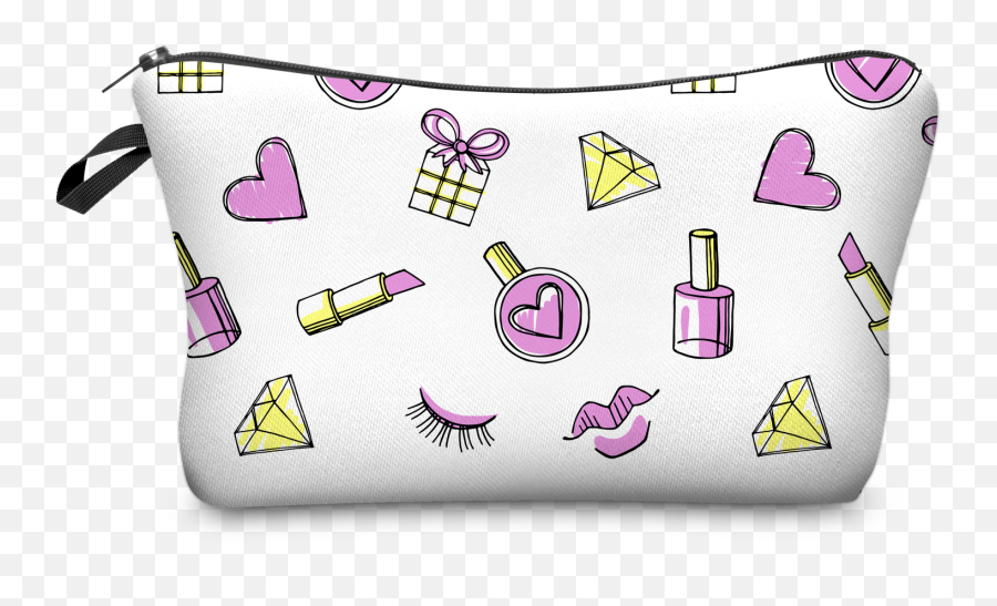Womens Make Up Bag Cosmetics Pouch - Meikkipussi Emoji,Emoji Makeup Bag