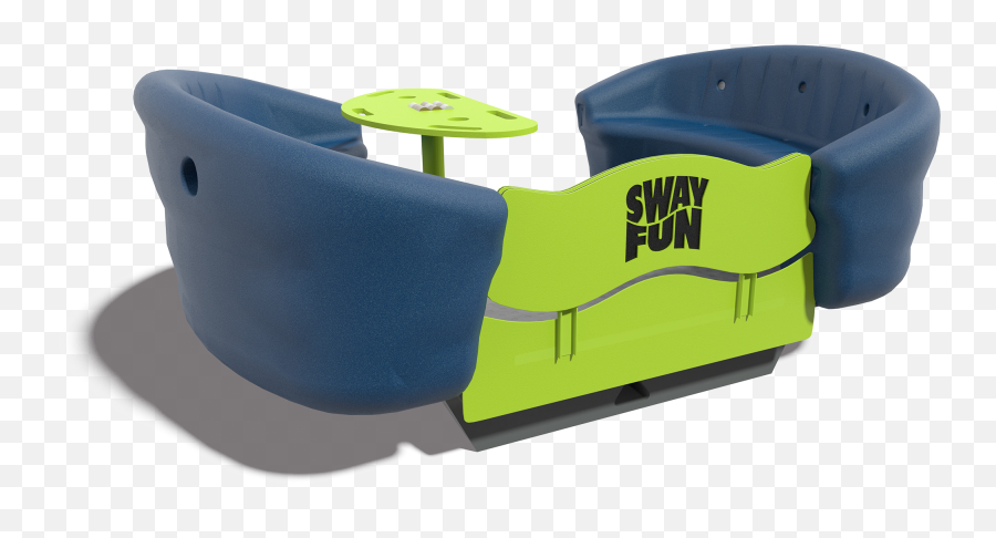 Sway Fun Glider 16 - Large Glider With Benches Emoji,Emotion Wheelchair Wheel Spring