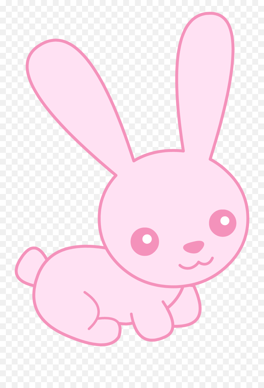 Free Pink Rabbit Cliparts Download Free Clip Art Free Clip - Bunny Pink Clipart Emoji,Rabbit Emotions