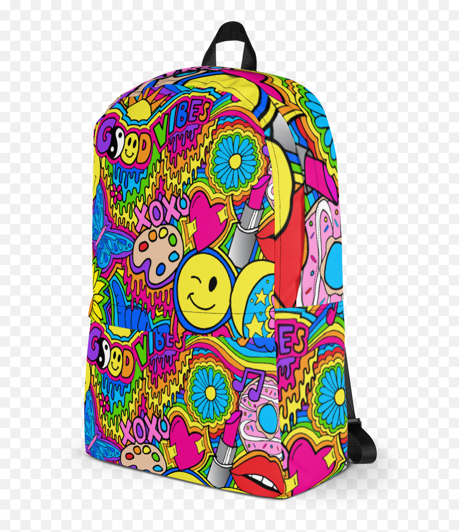 Hippie Backpack - For Teen Emoji,Emoji Backpack For Sale
