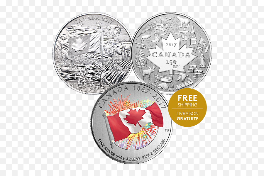 Collectibles Canadian 4 Coin Set Shipping Within Canada Is Emoji,Quarter Coin Emoji