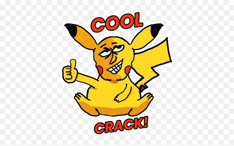 Pikachu Troll Pack 2 Sticker Pack - Stickers Cloud Emoji,Troll Emoji