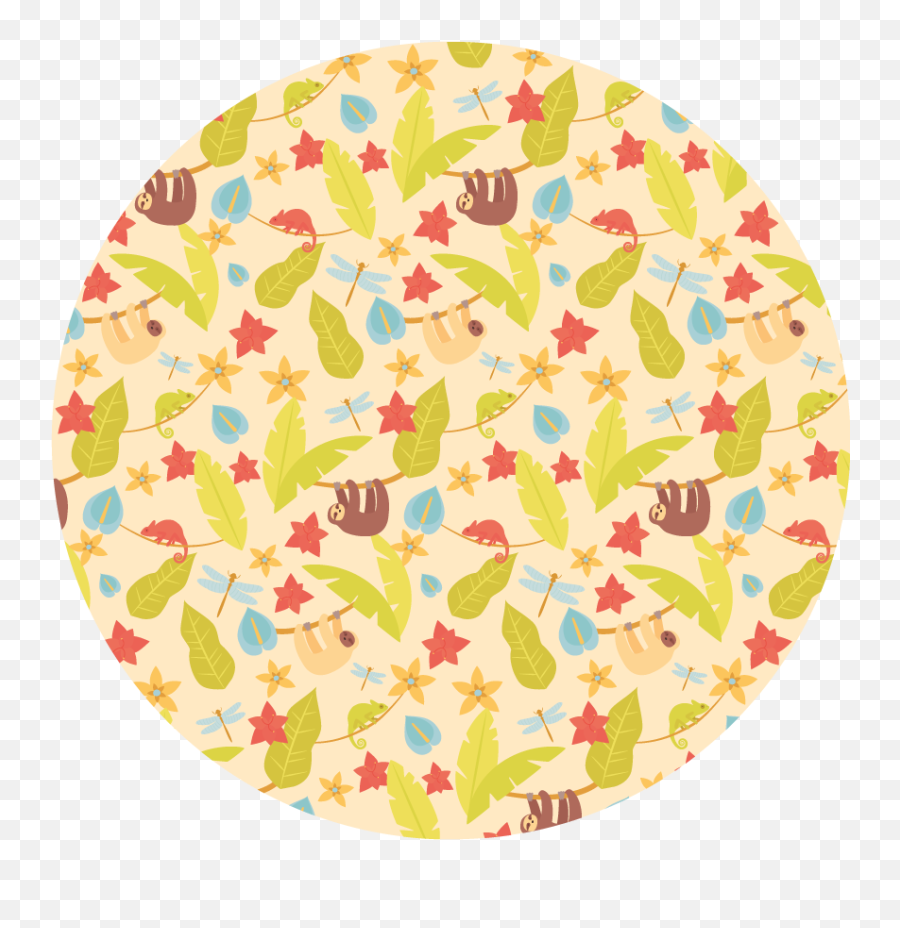 Modern Cartoon Sloth Kids Vinyl Carpet - Dot Emoji,Heart Eye Emoji Costume