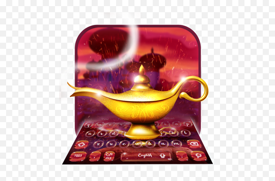 Sparkle Magic Lamp Keyboard Aplikacije - Event Emoji,Magic Lamp Emoji