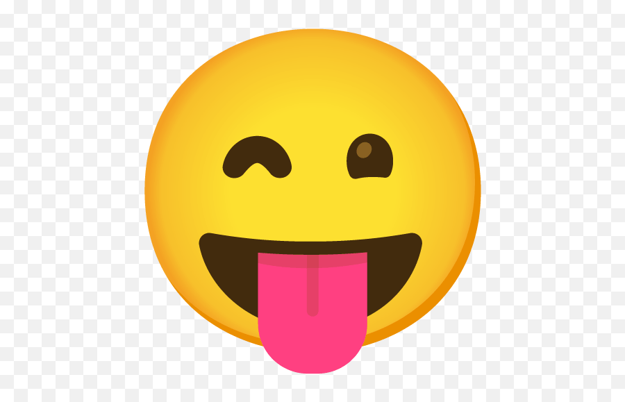 Visage Qui Tire La Langue Emoji - Emojis Guiñando El Ojo,Brit Emoji