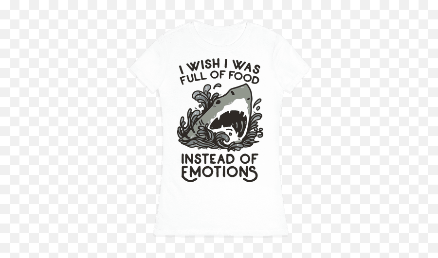 Shark T Shirt Printed Shirts - Short Sleeve Emoji,Emotions On Sleeve