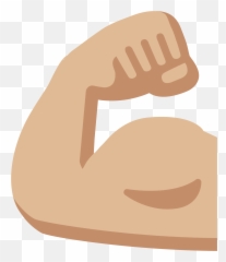 Muscle Clipart Transparent Background - Muscle Png Emoji,Triton Emoji