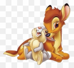 Sticker Disney Bambi Thumper Cute Sticker By Rain - Imagenes De Bamby Emoji,Disney Bambi Emoji