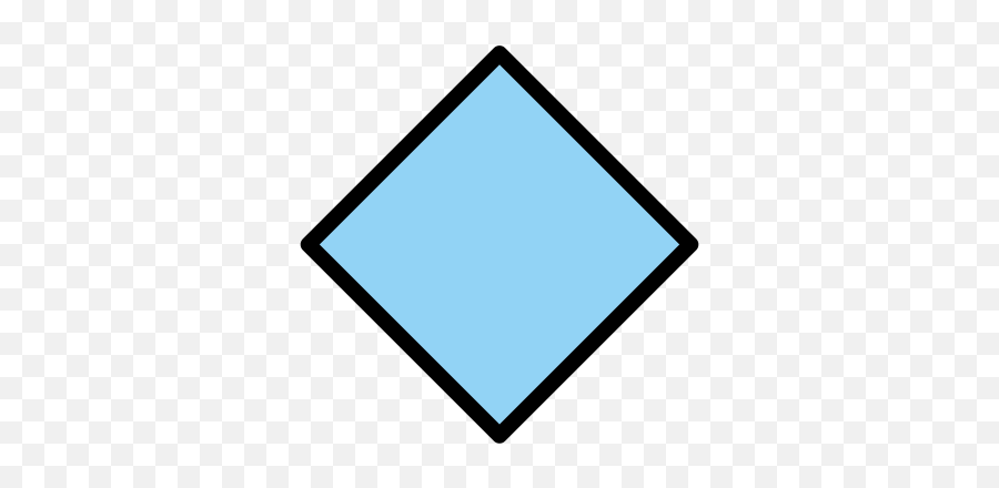 Large Blue Diamond Emoji - Horizontal,Large Eyes Emoji