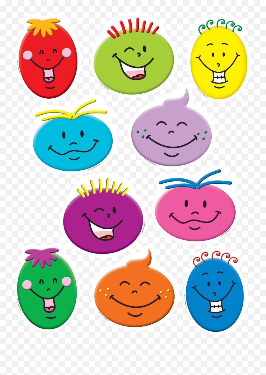 Silly Smiles Accents - Tcr4007 Teacher Created Resources Happy Emoji,Silly Emoticon Faces