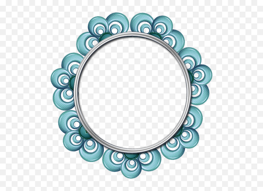 Cadres Vierges - Page Circle Clipart Full Size Clipart Decorative Emoji,Upside Down Pentagram Emoji