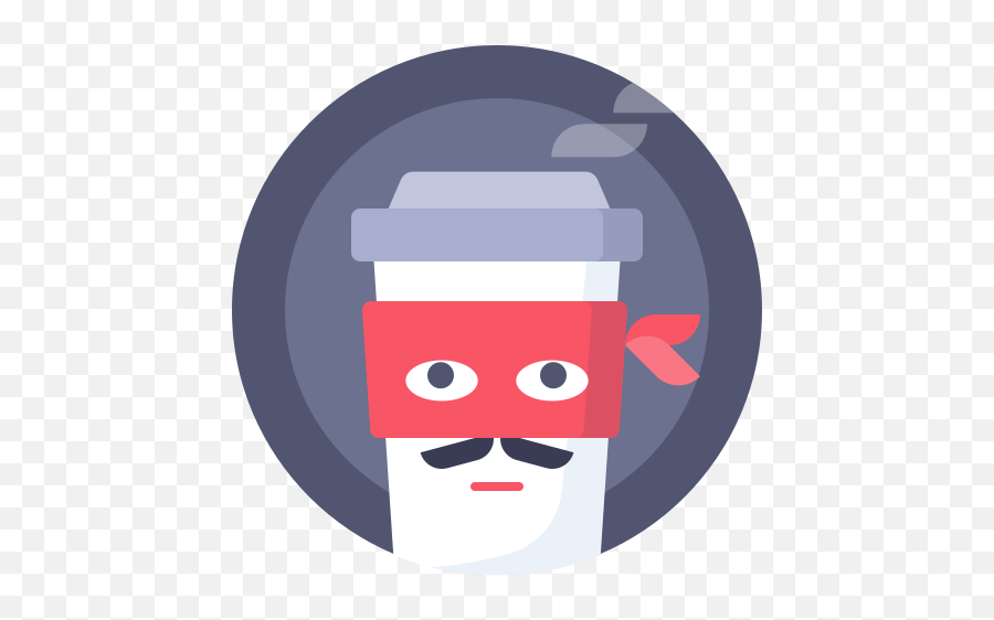 Avatar Coffee Cup Zorro Free Icon Of - Warren Street Tube Station Emoji,Emoticons Coffee Cup