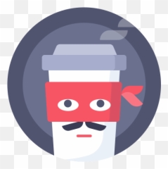 Avatar Coffee Cup Zorro Free Icon Of - Warren Street Tube Station Emoji,Emoticons Coffee Cup