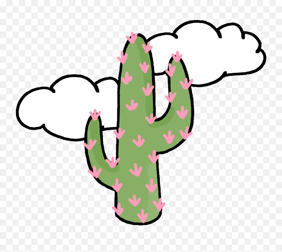 Cactus Clipart Transparent Gif Gif Cactus Clipart - Cactus Transparent Gif Emoji,Cactus Emoji Transparent