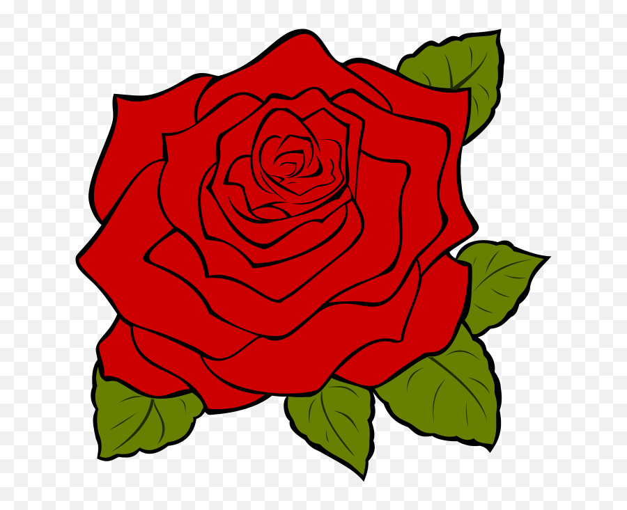Rose Flower Bloom And Leaves Free Svg File - Svgheartcom Transparent Background Rose Icon Png Emoji,Emoji Leaves And Beer