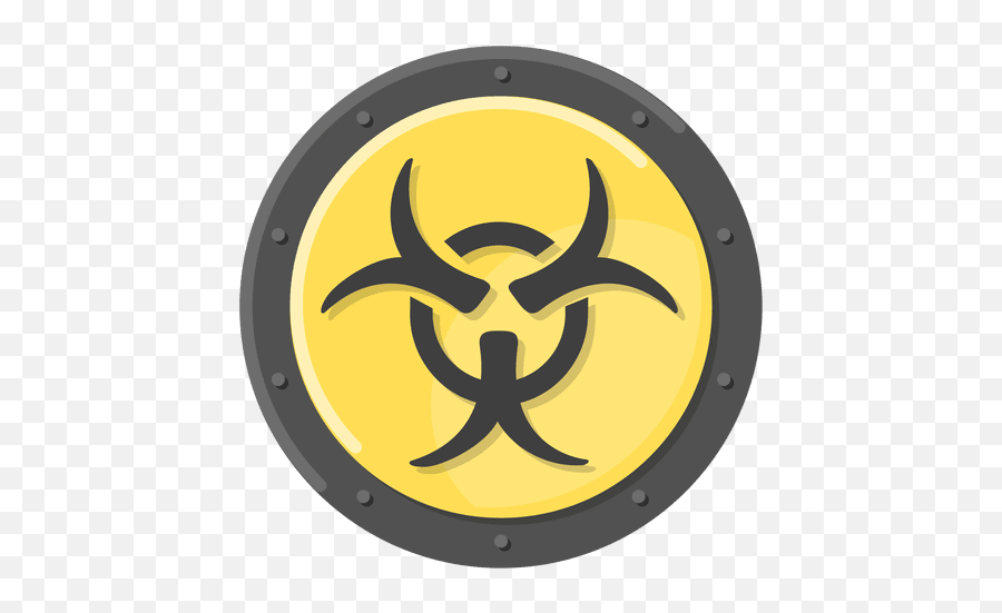 Biohazard Metal Symbol Yellow - Transparent Png U0026 Svg Vector Toxic Symbol Emoji,Metal Hand Sign Emoji