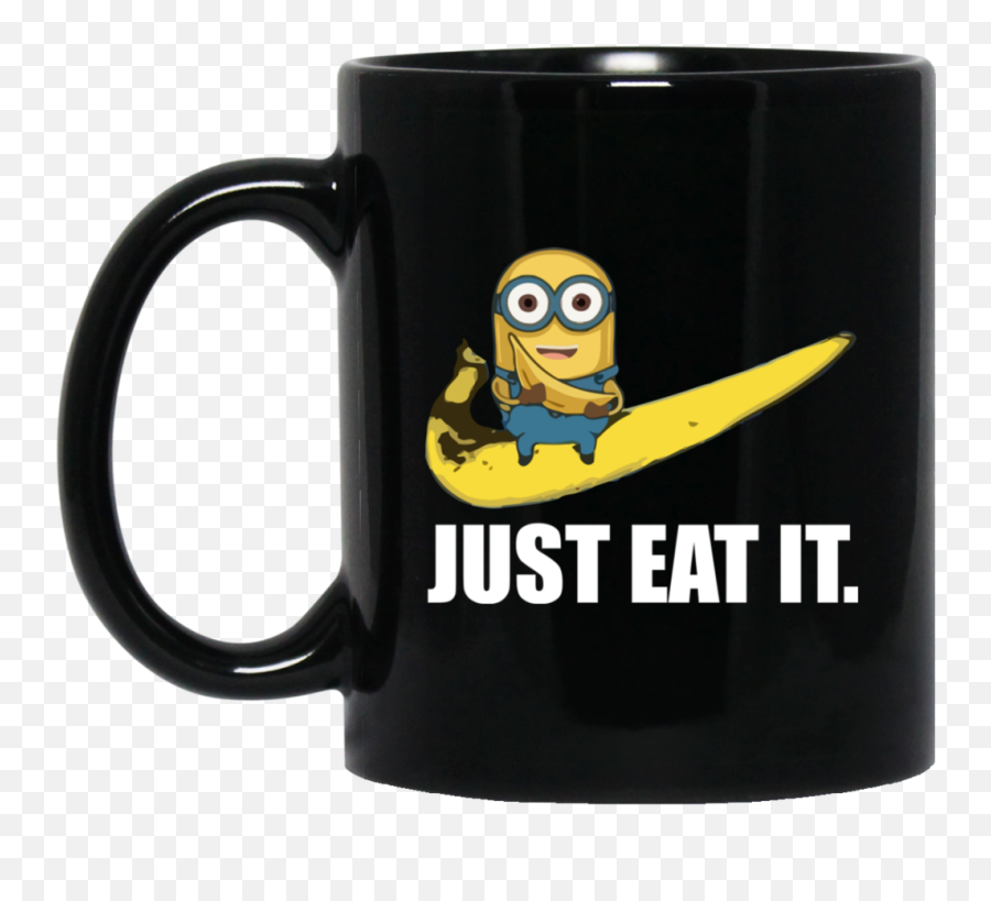 Coffee Mug Tea Mug Minion T Shirts Just - Happy Birthday Design For Black Mug Emoji,Emoticon Coffee Mugs