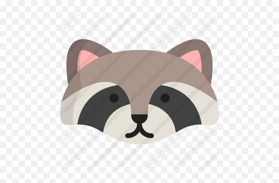 Raccoon - Mapache Icono Emoji,Raccoon Emoticon Text