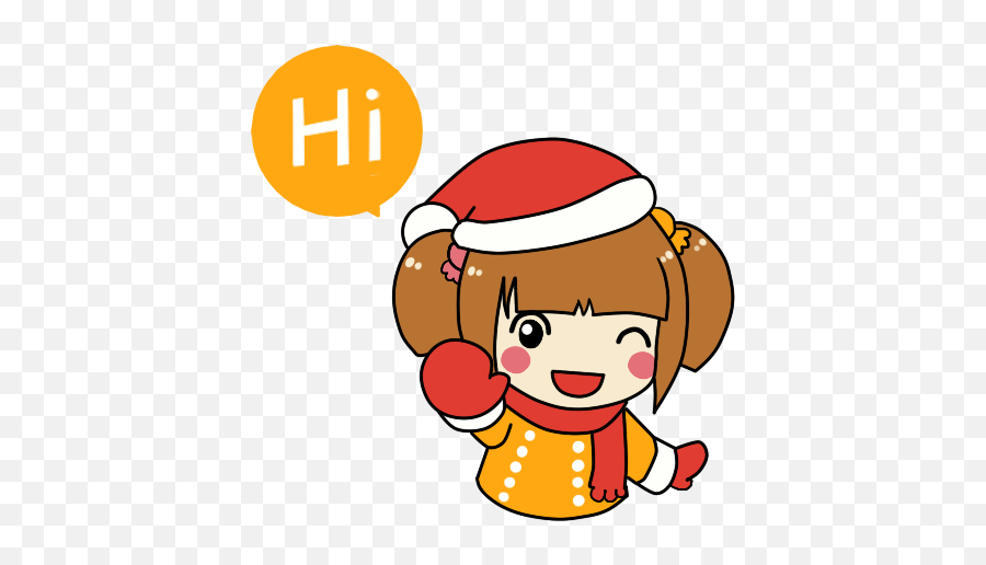 Line Sticker Untuk Natal - Happy Emoji,Boneka Emoticon Line