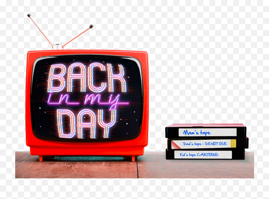 Back In My Day - Crt Television Emoji,First Old Movie With Raw Emotion
