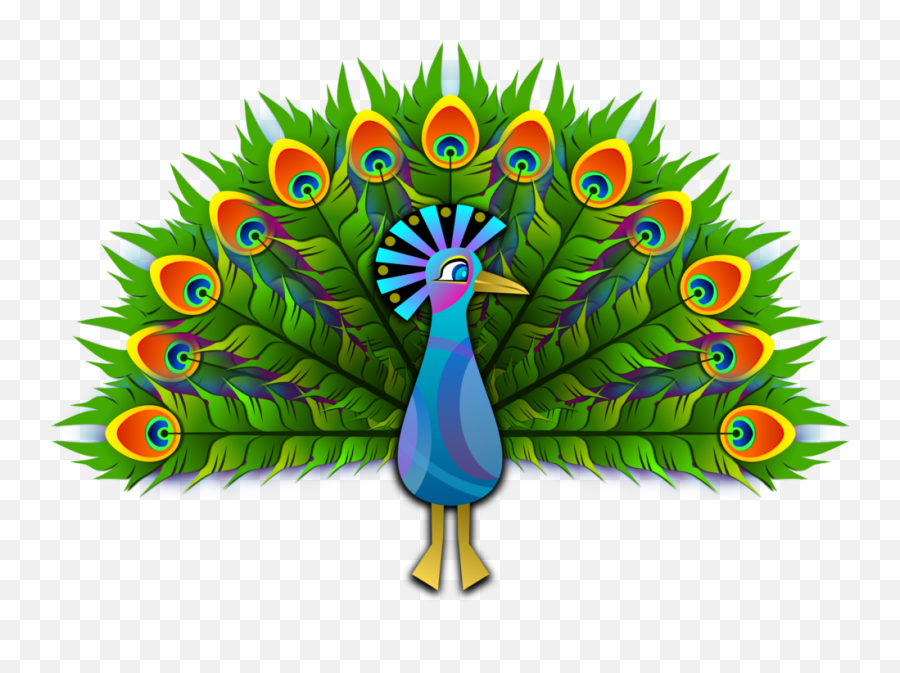 Peacock Free To Use Clip Art - Peacock Clipart Transparent Background Emoji,Peacock Emoji