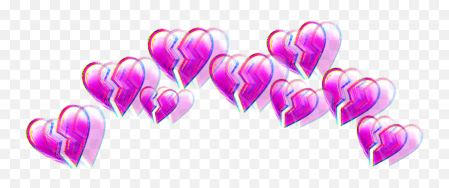 Discover Trending Broken Stickers Picsart - Blue Heart Emoji Broken Png,Asian Emoji U V U