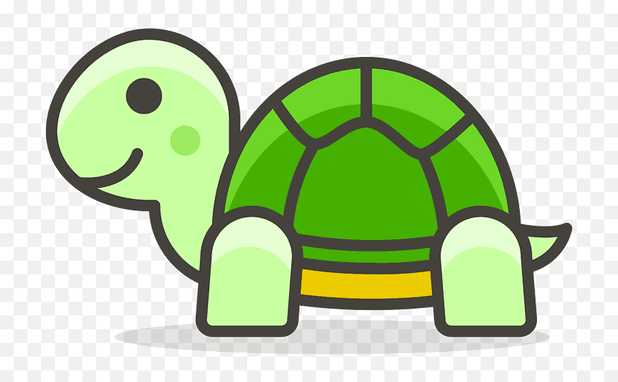 Turtle Emoji Clipart - Smiley Turtle Emoji,Fb Turtle Emoticon