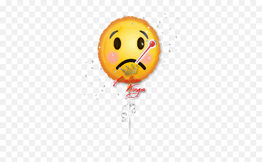 Emoji Get Well Soon - Balloon,Westside Emoji