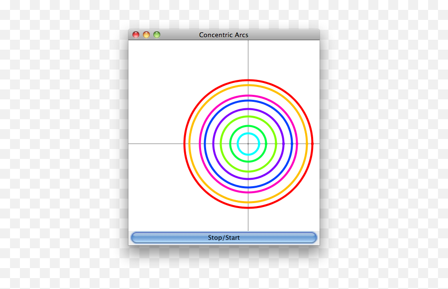 Draw Series Of Concentric Circles With - Draw Concentric Circle In Javafx Emoji,Color Study Of Squares With Concentric Circles Color Emotion