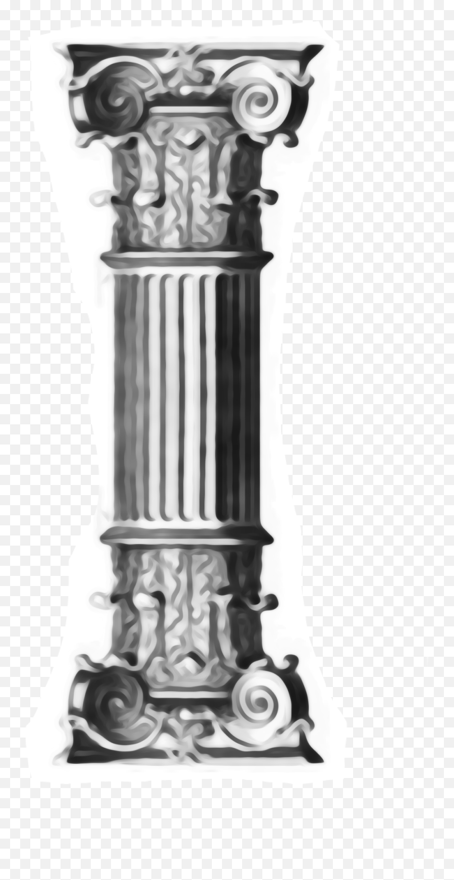 Column Oldcolumn Greek Roman Sticker - Corinthian Vs Composite Columns Emoji,Emojis Greek Roman