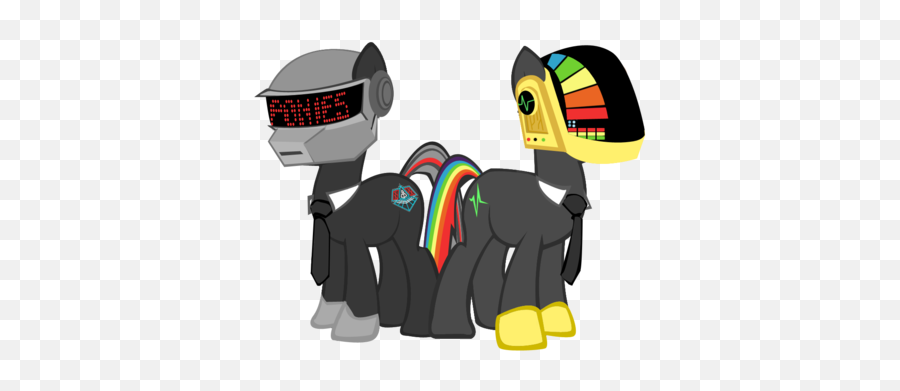 Mylittlepony - Daft Punk Pony Emoji,Daft Punk Emotion Piano