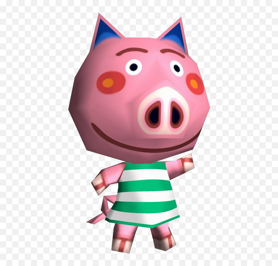 Curly Clipart Appearance - Animal Crossing Curly Emoji,Leaf Pig Emoji