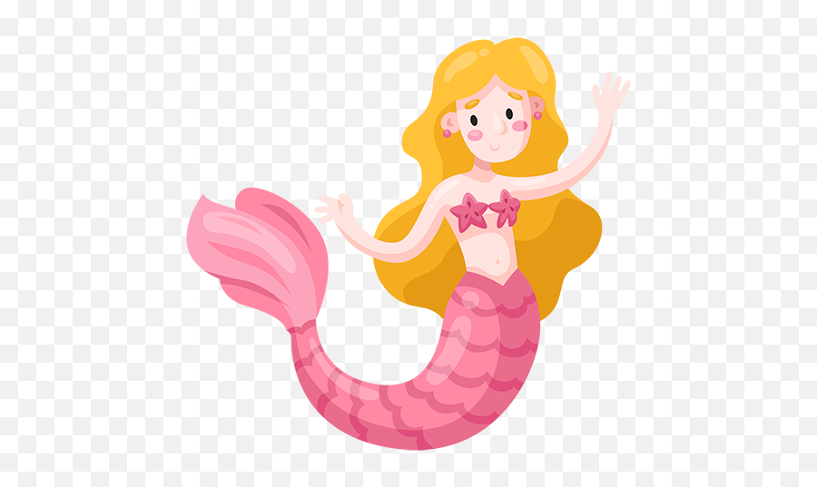 Rewilo - Mermaid Emoji,Mermaid Swimming Animated Emoticon