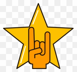 Rock Star Clipart Free Download Transparent Png Creazilla - Dot Emoji,Shooting Star Rocks Emoji