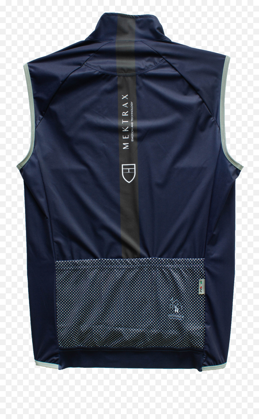 Shield Gilet - Sleeveless Emoji,Navy Blue Emotion