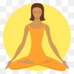 Meditation And Sound Healing - Be A Meditator Yoga Clipart Transparent Emoji,Meditation Emotions