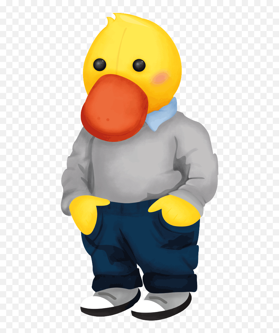 Duck Willy Emoji,Acduck Emoticon