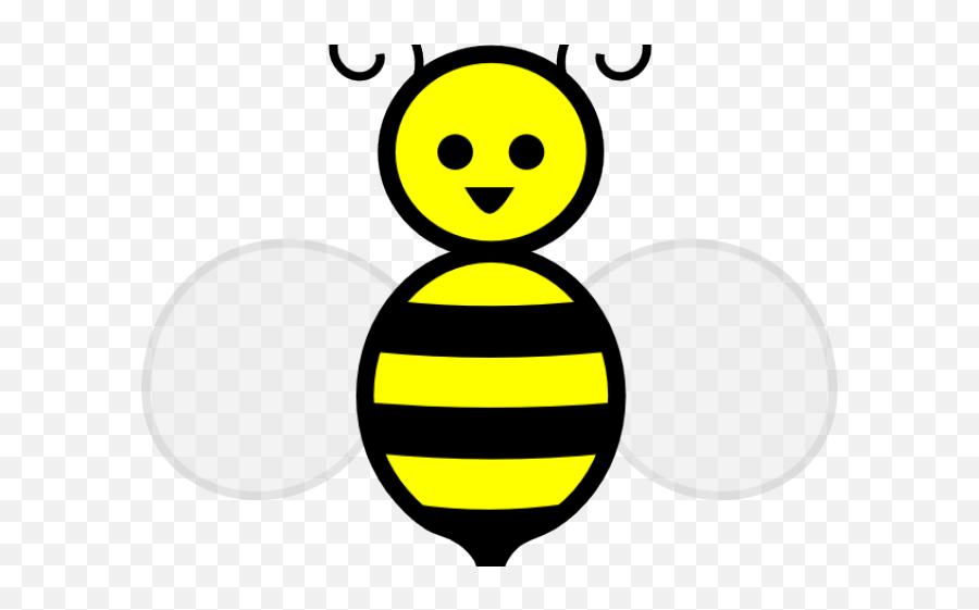 Bee Silhouette Free Download Clip Art - Cartoon Honey Bee Emoji,Emoji Silohettes