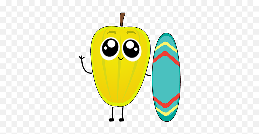 Land Of Fruits By Luis Maldonado - Happy Emoji,Passion Fruit Emoji