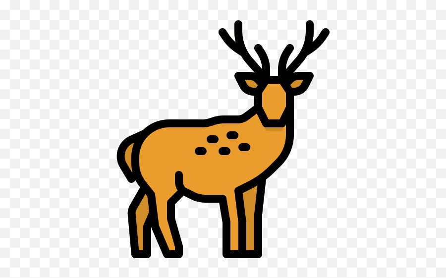 Reindeer - Free Animals Icons Emoji,Snowplow Emoji