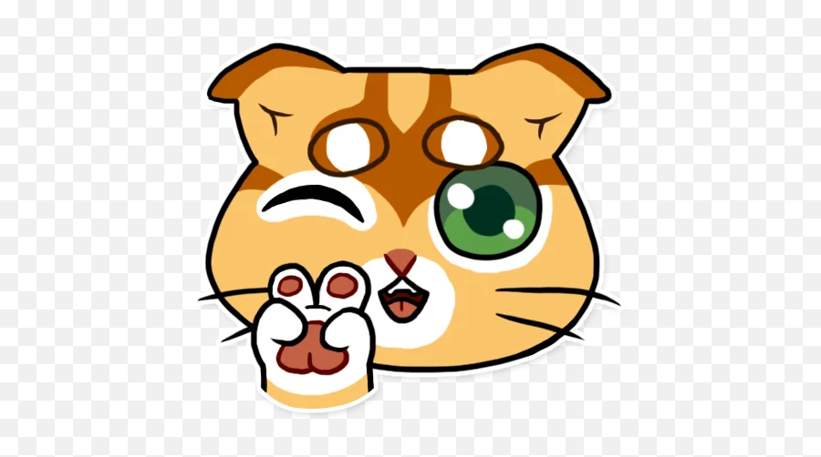 Katifnah Telegram Stickers Emoji,Cat Emoji Coloring