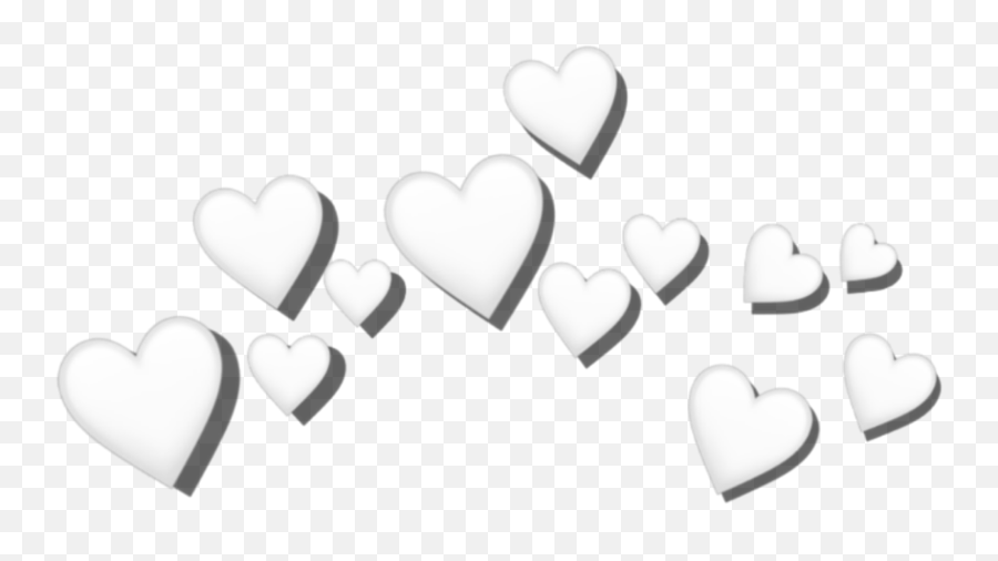 White Heart Tumblr Hearts Whitehearts - Transparent White Heart Aesthetic Emoji,How To Get The White Heart Emoji