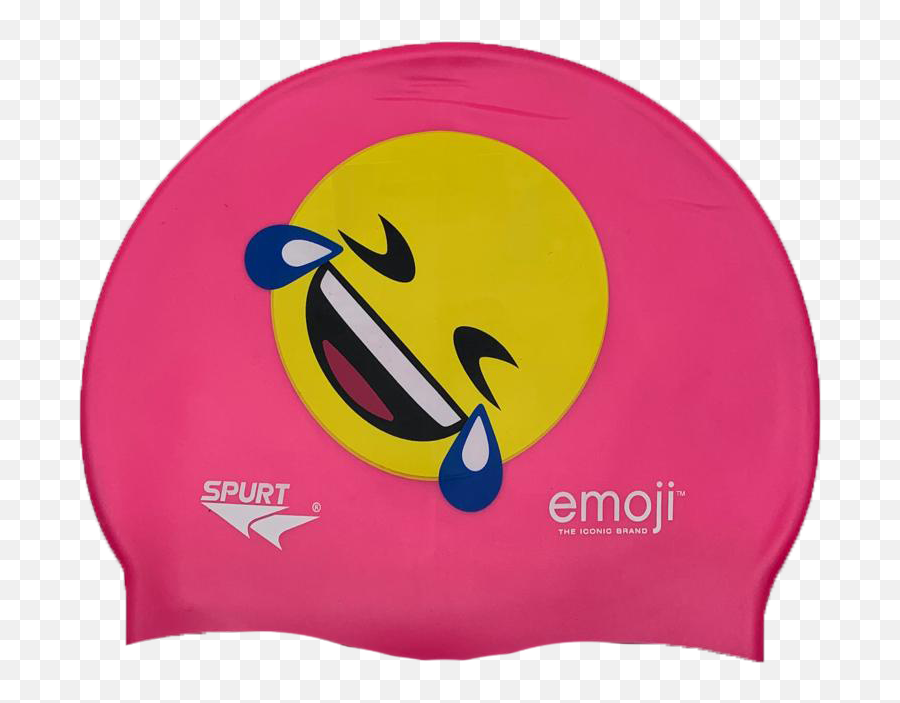 Neon Pink Spurt Swim Cap - For Adult Emoji,Cap Emoji