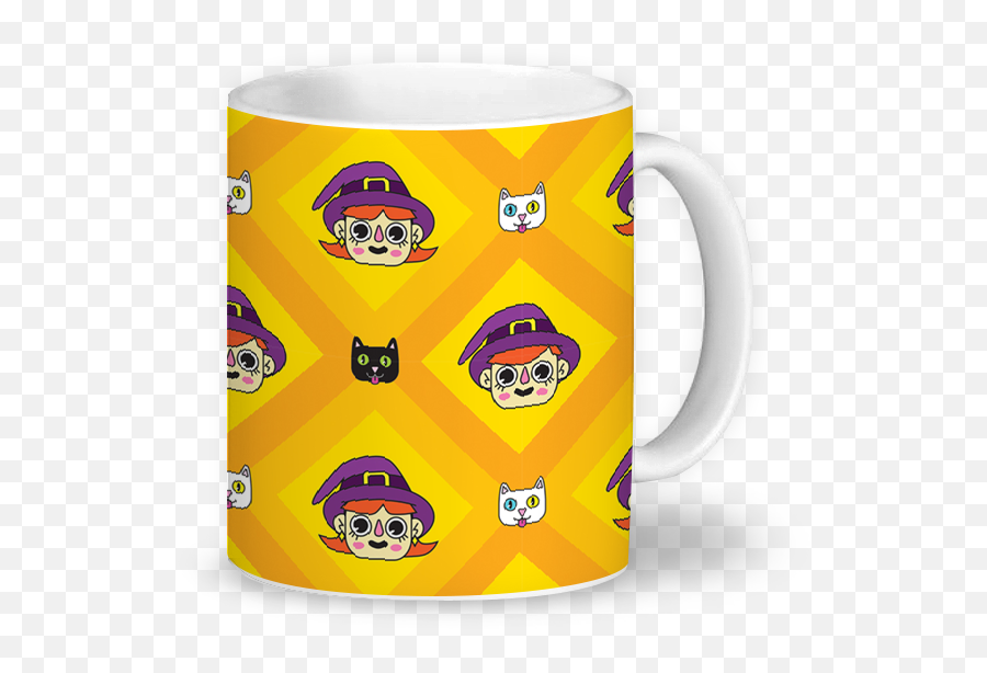 Caneca Bruxa E Bruxo De Daniel - Magic Mug Emoji,Emoticons De Bruxa