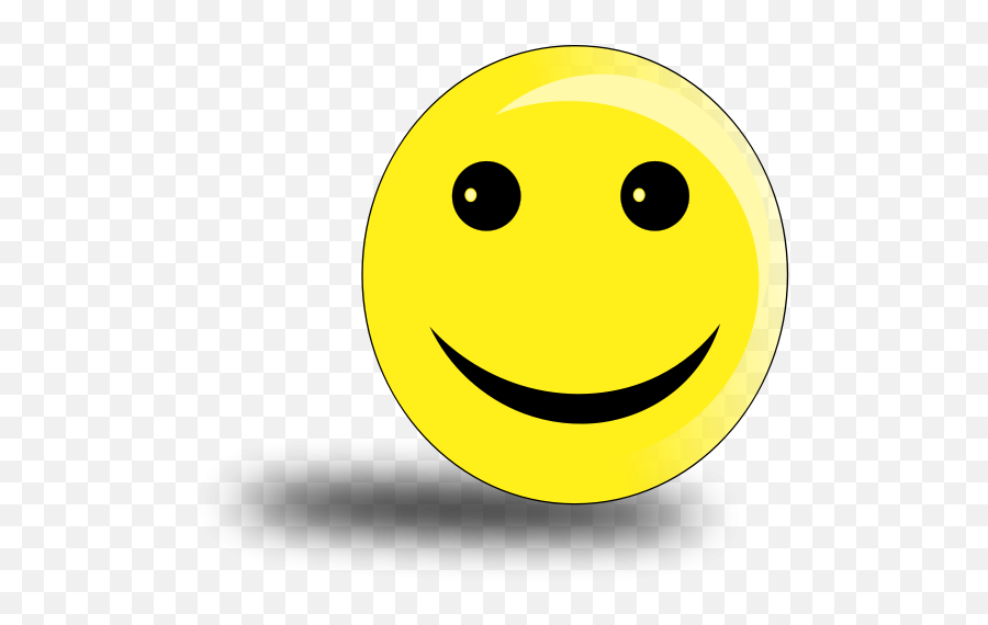 Free Clip Art - Senyum Cartoon Emoji,Happy Emoticon Clipart