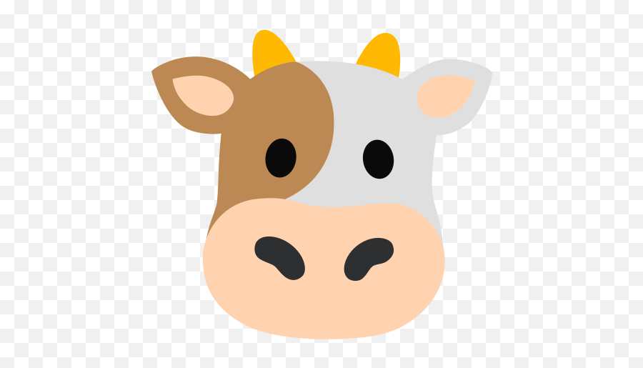 Cow Face Emoji - Cara De Vaca Dibujo,Sparkle Throwing Emoji